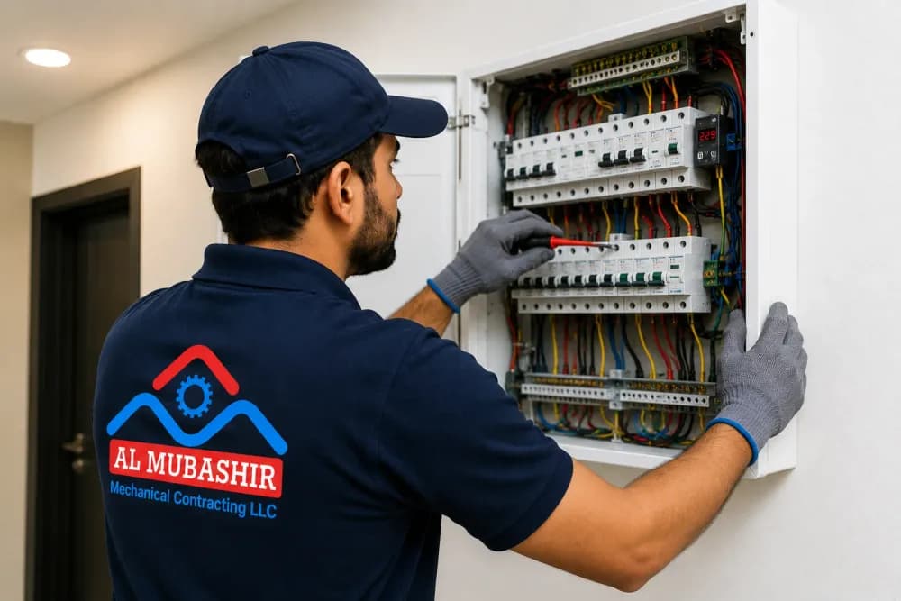 Electrical Installation, Repair & Electrician Services by Al Mubashir in the UAE