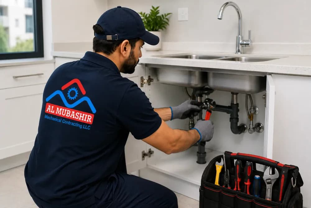 Plumbing & Sanitary Works by Al Mubashir in the UAE