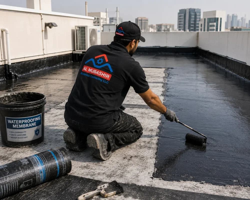 Waterproofing by Al Mubashir in the UAE