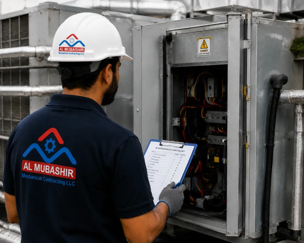 AC Maintenance & Servicing by Al Mubashir in the UAE